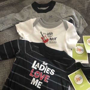CIRCO NEWBORN BODYSUITS 3 FOR $7